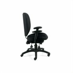 Promo 🛒 Offices To Go Multifunction Office Chair With Arms In Black 🔔 -Deals Writing Desks Store 135936 2 L