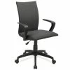 Buy ⭐ Leick Furniture Leick Apostrophe Linen Office Chair In Black ✔️ -Deals Writing Desks Store 1370527 L