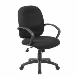 Deals 😍 Boss Office Products Boss Office Egonomic Budget Task Chair In Black 🌟 -Deals Writing Desks Store 1459515 4 L