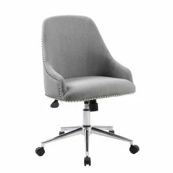 Cheap ⭐ Boss Office Products Boss Office Carnegie Desk Chair In Gray 🔔 12 Cheap ⭐ Boss Office Products Boss Office Carnegie Desk Chair In Gray 🔔 -Deals Writing Desks Store 1459516 4 L