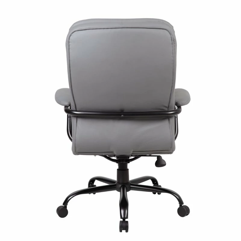 Wholesale 😉 Boss Office Products Boss Office Heavy Duty Double Plush CaressoftPlus Chair In Gray 😍 8 Wholesale 😉 Boss Office Products Boss Office Heavy Duty Double Plush CaressoftPlus Chair In Gray 😍 - Image 6