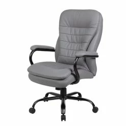 Wholesale 😉 Boss Office Products Boss Office Heavy Duty Double Plush CaressoftPlus Chair In Gray 😍