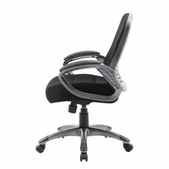 Budget ✨ Boss Office Products Boss Office Ribbed High Back Mesh Chair In Black 🎁 10 Budget ✨ Boss Office Products Boss Office Ribbed High Back Mesh Chair In Black 🎁 -Deals Writing Desks Store 1459537 2 L