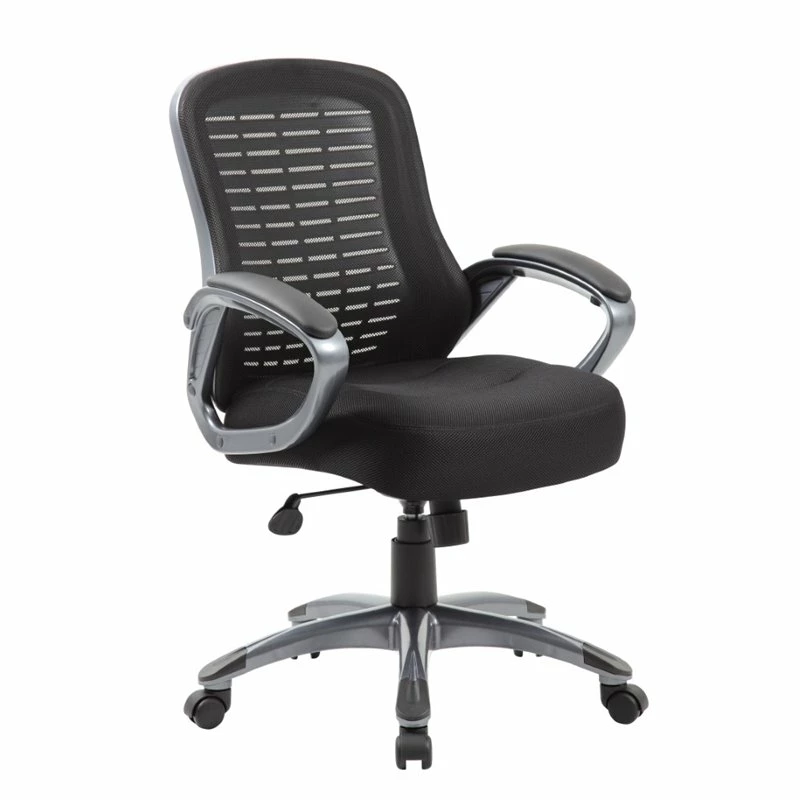 Budget ✨ Boss Office Products Boss Office Ribbed High Back Mesh Chair In Black 🎁 7 Budget ✨ Boss Office Products Boss Office Ribbed High Back Mesh Chair In Black 🎁 - Image 5