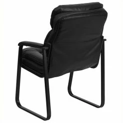 Best Sale 😉 Pemberly Row Executive Side Office Guest Chair In Black 🔥 -Deals Writing Desks Store 1462854 3 L