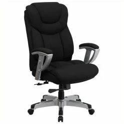 Coupon 😍 Pemberly Row Tall Office Chair With Arms In Black 🎁 -Deals Writing Desks Store 1463031 1 L