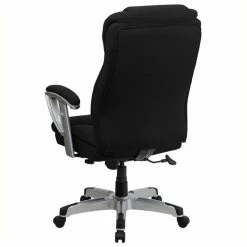 Coupon 😍 Pemberly Row Tall Office Chair With Arms In Black 🎁 -Deals Writing Desks Store 1463031 3 L