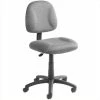 Outlet 👏 Pemberly Row Adjustable DX Fabric Posture Office Chair In Gray 👍 -Deals Writing Desks Store 1463180 L
