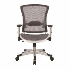 Deals ✨ Office Star Executive Gray Mesh Back Office Chair 😀 -Deals Writing Desks Store 1463611 1 L