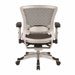 Best Pirce 🔔 Office Star Executive Breathable Gray Mesh Back Chair 👍 -Deals Writing Desks Store 1463613 3 L