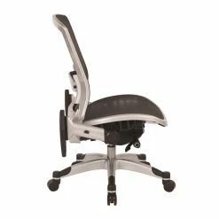 Best Pirce 🔔 Office Star Executive Breathable Gray Mesh Back Chair 👍 -Deals Writing Desks Store 1463613 4 L