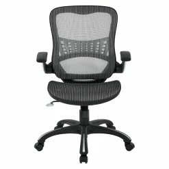 Hot Sale 💯 Office Star Mesh Seat And Back Manager Chair In Gray Mesh Fabric 🔔 13 Hot Sale 💯 Office Star Mesh Seat And Back Manager Chair In Gray Mesh Fabric 🔔 -Deals Writing Desks Store 1463621 2 L