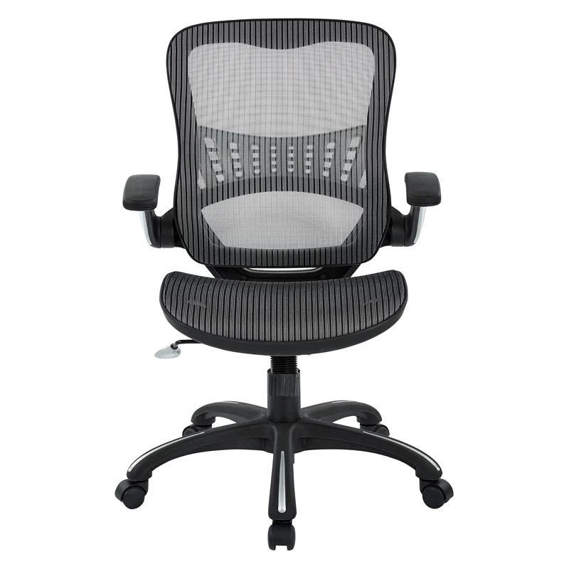 Hot Sale 💯 Office Star Mesh Seat And Back Manager Chair In Gray Mesh Fabric 🔔 5 Hot Sale 💯 Office Star Mesh Seat And Back Manager Chair In Gray Mesh Fabric 🔔 - Image 3