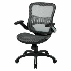 Hot Sale 💯 Office Star Mesh Seat And Back Manager Chair In Gray Mesh Fabric 🔔 14 Hot Sale 💯 Office Star Mesh Seat And Back Manager Chair In Gray Mesh Fabric 🔔 -Deals Writing Desks Store 1463621 3 L