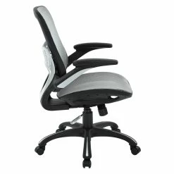 Hot Sale 💯 Office Star Mesh Seat And Back Manager Chair In Gray Mesh Fabric 🔔 15 Hot Sale 💯 Office Star Mesh Seat And Back Manager Chair In Gray Mesh Fabric 🔔 -Deals Writing Desks Store 1463621 4 L