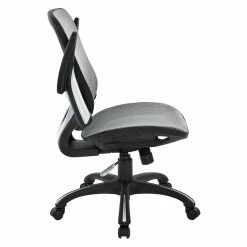 Hot Sale 💯 Office Star Mesh Seat And Back Manager Chair In Gray Mesh Fabric 🔔 16 Hot Sale 💯 Office Star Mesh Seat And Back Manager Chair In Gray Mesh Fabric 🔔 -Deals Writing Desks Store 1463621 5 L
