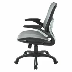 Hot Sale 💯 Office Star Mesh Seat And Back Manager Chair In Gray Mesh Fabric 🔔 17 Hot Sale 💯 Office Star Mesh Seat And Back Manager Chair In Gray Mesh Fabric 🔔 -Deals Writing Desks Store 1463621 6 L