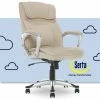 Best reviews of 🔥 Serta At Home Serta Hannah Office Chair In Fawn Tan Linen Metallic Finish 🛒 -Deals Writing Desks Store 1519140 27 L