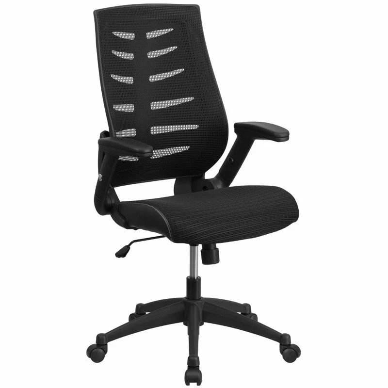 Wholesale ✨ Flash Furniture High Back Swivel Office Chair In Black 🛒 3 Wholesale ✨ Flash Furniture High Back Swivel Office Chair In Black 🛒