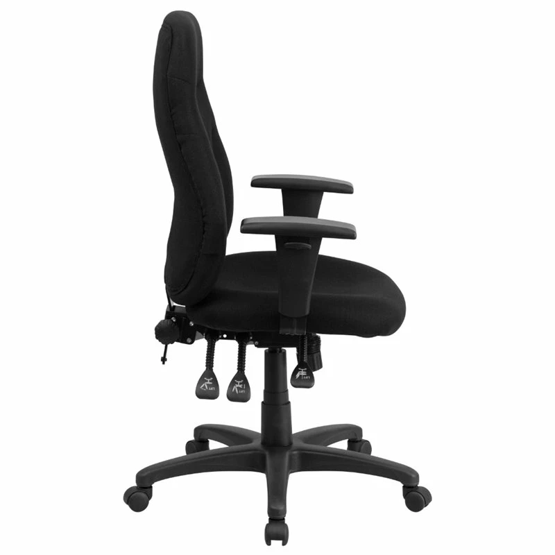 Best reviews of ❤️ Flash Furniture High Back Fabric Swivel Office Chair In Black 😉 4 Best reviews of ❤️ Flash Furniture High Back Fabric Swivel Office Chair In Black 😉 - Image 2