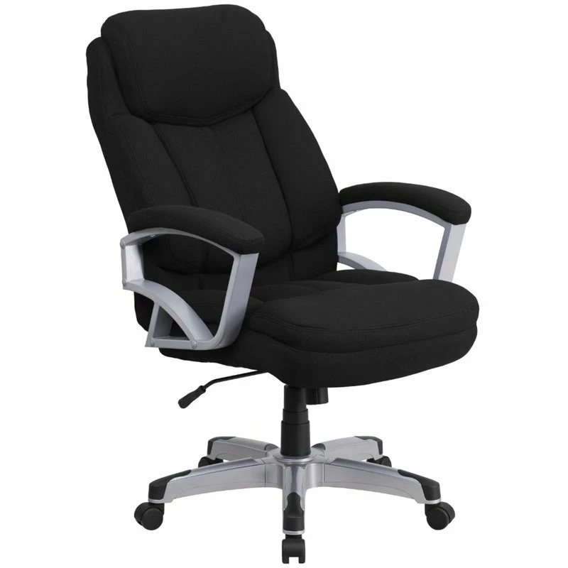 Outlet 😍 Flash Furniture Big And Tall Fabric Swivel Office Chair In Black ⌛ 3 Outlet 😍 Flash Furniture Big And Tall Fabric Swivel Office Chair In Black ⌛