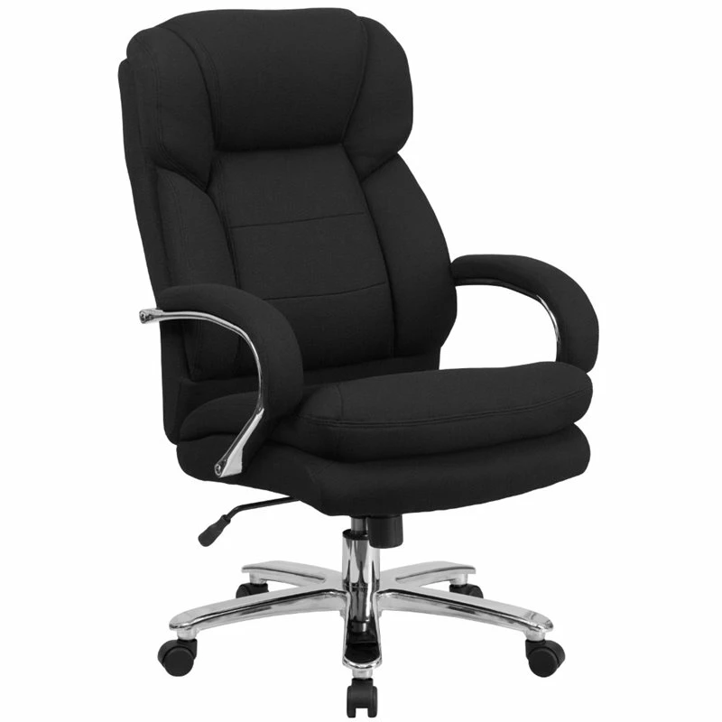 Discount โจ Flash Furniture Big And Tall Fabric Swivel Office Chair In Black ๐ 3 Discount โจ Flash Furniture Big And Tall Fabric Swivel Office Chair In Black ๐