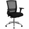 Cheap 🧨 Flash Furniture Mesh Swivel Office Chair In Black 🔔 -Deals Writing Desks Store 1521824 L