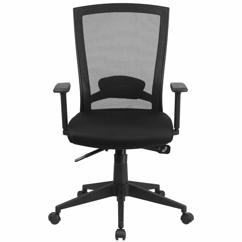 Best deal 👏 Flash Furniture Mid Back Mesh Swivel Office Chair In Black 🎉 6 Best deal 👏 Flash Furniture Mid Back Mesh Swivel Office Chair In Black 🎉 - Image 4