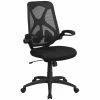 Buy 🔔 Flash Furniture High Back Mesh Swivel Office Chair In Black 👍 2 Buy 🔔 Flash Furniture High Back Mesh Swivel Office Chair In Black 👍 -Deals Writing Desks Store 1521879 L