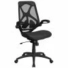 Hot Sale 🤩 Flash Furniture High Back Mesh Swivel Office Chair In Black 👏 -Deals Writing Desks Store 1521880 L