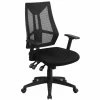 Brand new ⌛ Flash Furniture High-Back Mesh Swivel Office Chair In Black 🥰 -Deals Writing Desks Store 1521881 L