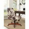 Wholesale 🔥 Bowery Hill Armless Upholstered Office Chair In Udder Madness Milk 🔥 -Deals Writing Desks Store 1565764 L