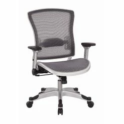 Best Sale 😍 Scranton & Co Mesh Back Office Chair In Gray ⭐