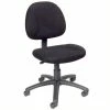 New 😀 Scranton & Co Fabric Adjustable Office Chair In Black 🧨 -Deals Writing Desks Store 1567301 L