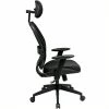 Deals 😍 Scranton & Co Grid Mesh Back Office Chair With Headrest In Black 🛒 -Deals Writing Desks Store 1567500 1 L