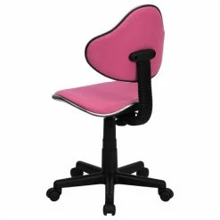 Discount 😉 Scranton & Co Modern Ergonomic Task Office Chair In Pink 🔔 -Deals Writing Desks Store 1567554 3 L
