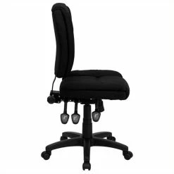 Wholesale 💯 Scranton & Co Mid-Back Ergonomic Task Office Chair In Black 🌟 -Deals Writing Desks Store 1567571 2 L