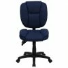New 🥰 Scranton & Co Mid-Back Ergonomic Task Office Chair In Navy Blue ✔️ -Deals Writing Desks Store 1567588 L