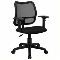 Budget 🌟 Scranton & Co Mid-Back Mesh Task Office Chair In Black 🤩