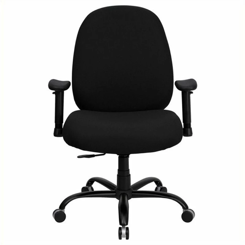 Brand new ✨ Scranton & Co Fabric Office Chair With Arms In Black ✔️ 3 Brand new ✨ Scranton & Co Fabric Office Chair With Arms In Black ✔️