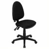 Flash Sale 😍 Scranton & Co Mid-Back Task Office Chair In Black ✨ -Deals Writing Desks Store 1567629 L