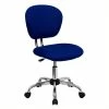 Cheap 🎁 Scranton & Co Mid-Back Mesh Task Office Chair In Blue 🤩 -Deals Writing Desks Store 1567668 L