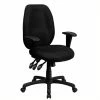 Deals 👍 Scranton & Co Multi-Functional Ergonomic Task Office Chair In Black 🎉 -Deals Writing Desks Store 1567684 L