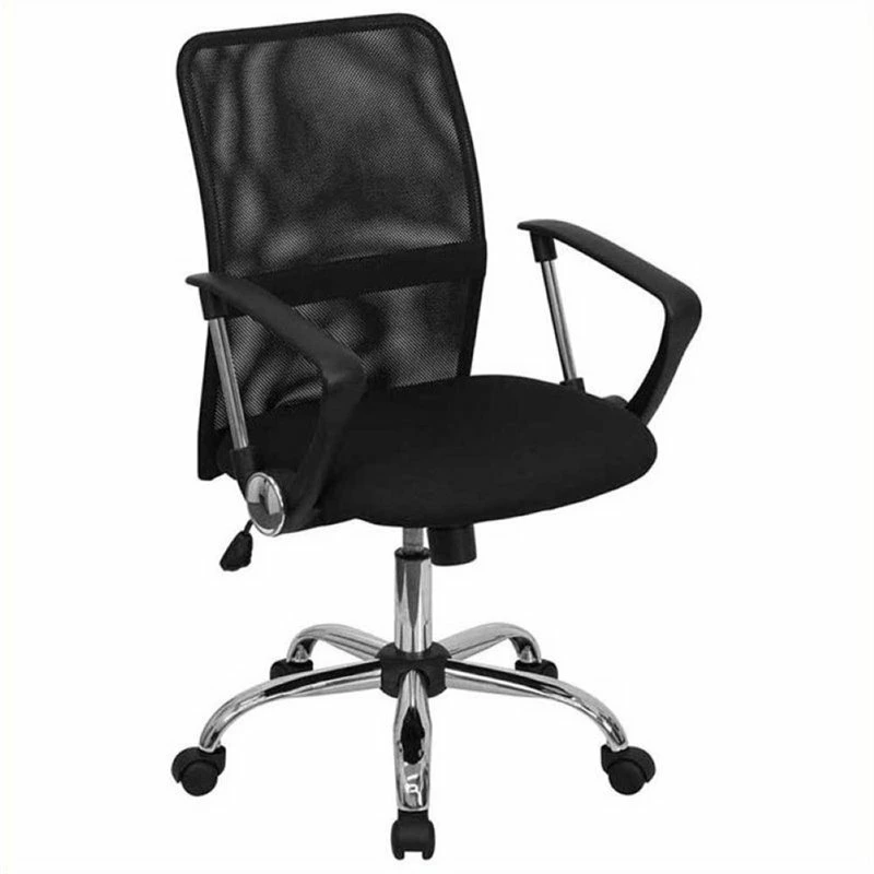 Discount 🎉 Scranton & Co Mid-Back Mesh Office Chair In Black 😀 4 Discount 🎉 Scranton & Co Mid-Back Mesh Office Chair In Black 😀 - Image 2
