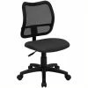Best reviews of 🎉 Scranton & Co Mid-Back Mesh Task Office Chair With Gray Fabric Seat 🥰 -Deals Writing Desks Store 1567738 L