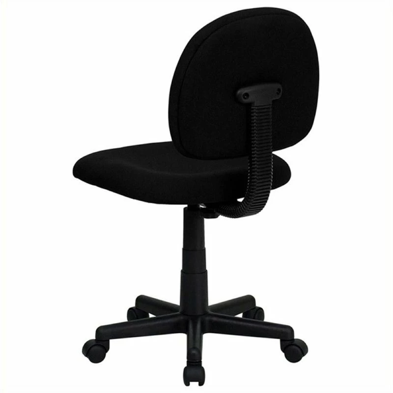 Best Pirce 👍 Scranton & Co Armless Ergonomic Task Office Chair In Black ⌛ 6 Best Pirce 👍 Scranton & Co Armless Ergonomic Task Office Chair In Black ⌛ - Image 4