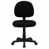 Best Pirce 👍 Scranton & Co Armless Ergonomic Task Office Chair In Black ⌛ -Deals Writing Desks Store 1567754 L