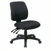 Deals 🛒 Scranton & Co Mid-Back Dual Function Ergonomic Office Chair In Coal 👏 -Deals Writing Desks Store 1567882 L