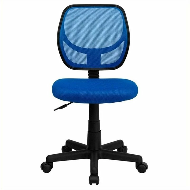 Budget 💯 Scranton & Co Mid-Back Mesh Task And Office Chair In Blue 👏 3 Budget 💯 Scranton & Co Mid-Back Mesh Task And Office Chair In Blue 👏
