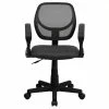 Best Sale 🌟 Scranton & Co Mid-Back Mesh Office Chair With Arms In Gray 🔥 2 Best Sale 🌟 Scranton & Co Mid-Back Mesh Office Chair With Arms In Gray 🔥 -Deals Writing Desks Store 1568013 L